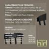 Mesa para Restaurante New Braunfel - todoensillasymesas.com
