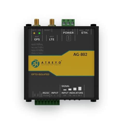 IoT Gateway | LTE-RS232 gateway with logger | AG-822 | Atreyo