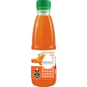 PuraFrutta Orange Carrot Fruit Drink (250 ml)-Pack of 6 : Amazon.in ...