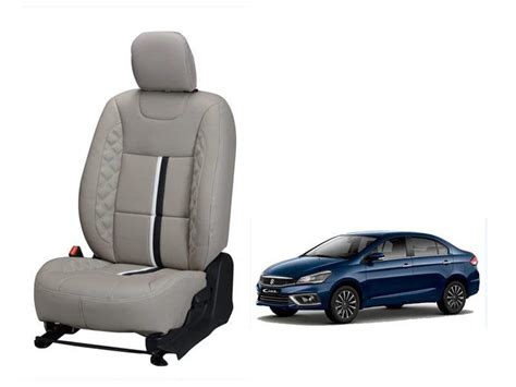 Maruti Suzuki Ciaz Trace Series 3D Custom Nappa Leather Car Seat Cover