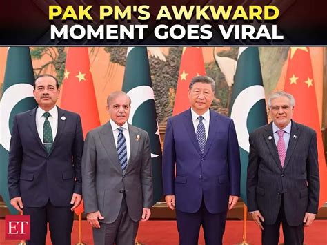 Pakistan PM Shehbaz Sharif's awkward moments at China's WW2 Victory Day ...
