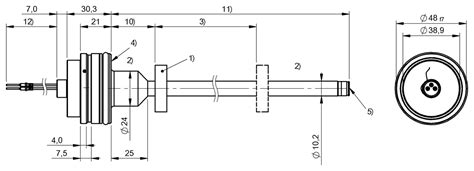BTL10CH (BTL6-E500-M0310-E2-SA313-LA00,19-ZA0T) Magnetostrictive linear ...