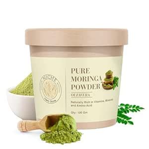 Niche Herb Store Moringa Leaves Powder (100 Grams) | Moringa Oleifera ...
