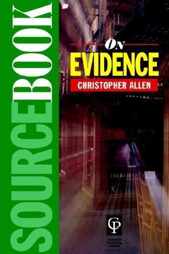 Buy Sourcebook on Evidence Book Online at Low Prices in India ...