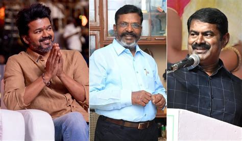 மாநில கட்சி அங்கீகாரம்: விசிக, நாம் தமிழர் கட்சிகளுக்கு தவெக தலைவர் ...