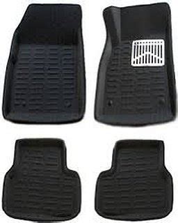 Amrok Trading Premium 3D Car Floor Mat (Black) + Keyring Of Amrok Logo ...