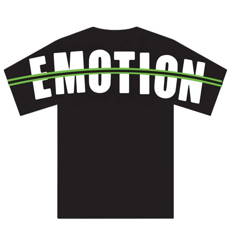 Emotion Black Oversized T-Shirt – Allstag