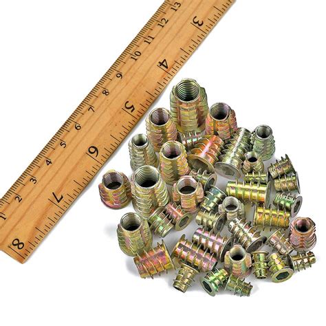 PGMJ 265 Pcs 12 Size M4/M5/M6/M8/M10 Nut Inserts - Zinc India | Ubuy