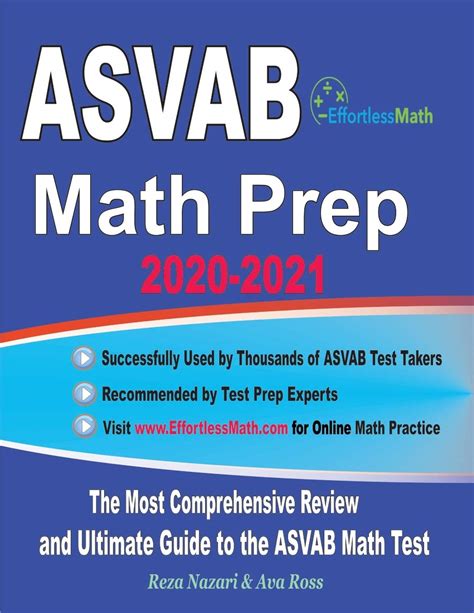Buy ASVAB Math Prep 2020-2021: The Most Comprehensive Review and ...