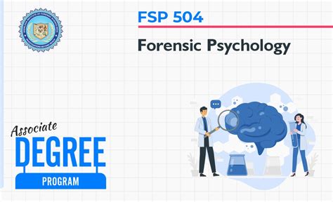 Forensic Psychology Course