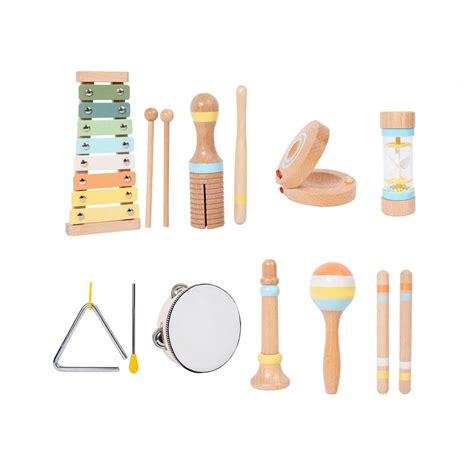 Open Ended Wooden Percussion Musical Instruments Set | Buy Online at ...