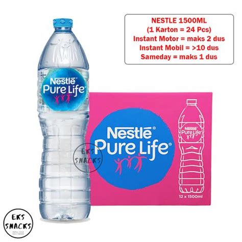 Jual NESTLE PURE LIFE 1500ML - 1,5 LITER [1 BOX] - Jakarta Barat - EKS ...