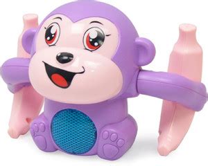 KTRS monkey clapping walking sound light electric tumbler Banana ...