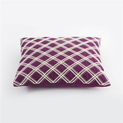 Buy Adam Set of 2 Embroidered Cushion Covers - 40x40cm from Home Centre ...