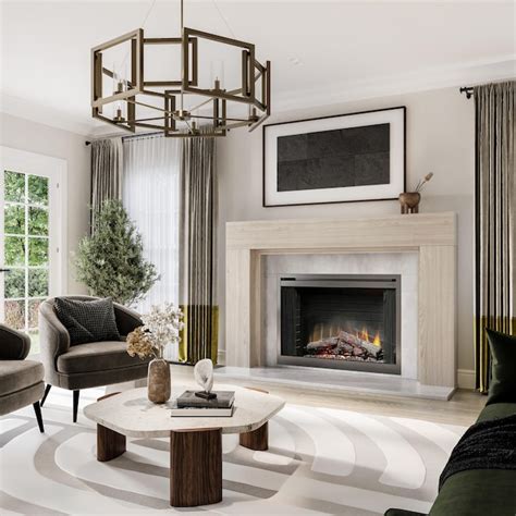 Modern Ember 72-in W x 54-in H Sabine Unfinished Maple Contemporary ...