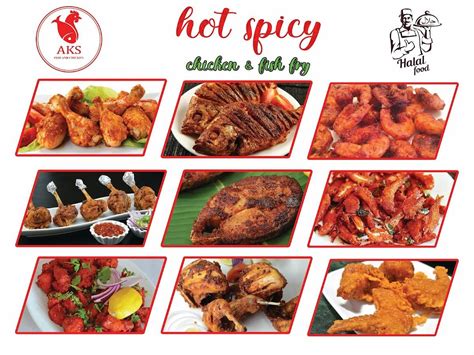Menu at Hot spicy, Chennai