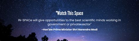 IN-SPACe - Indian National Space Promotion and Authorisation Centre ...
