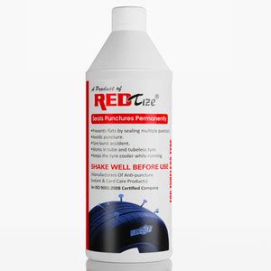 Redtize Advance Pro Plus Tubeless Tire Sealant | Anti Puncture Liquid ...