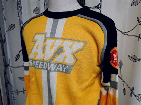 90's・AVX Tech Wear By AVIREX・ Safety Road Rides Swater・新品 | pickersjpn