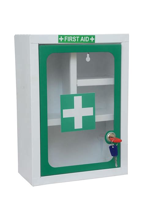 LEPOSE Wall mountable Metal First Aid Box/Emergency Medical kit/First ...