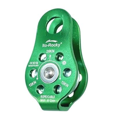 Ito Rocky 28KN Zipline Pulley & 26kN Micro Pulley CE Certified India | Ubuy