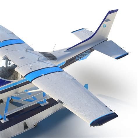 3D Cessna 182 Skylane on Floats model | 3D Molier International