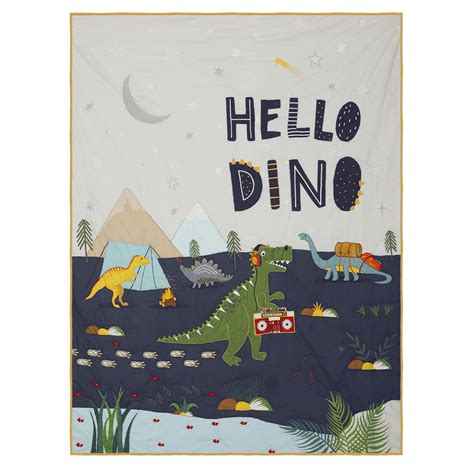 Dinosaur Park Organic Cotton Kids Quilt – KIDZOLOGY.COM