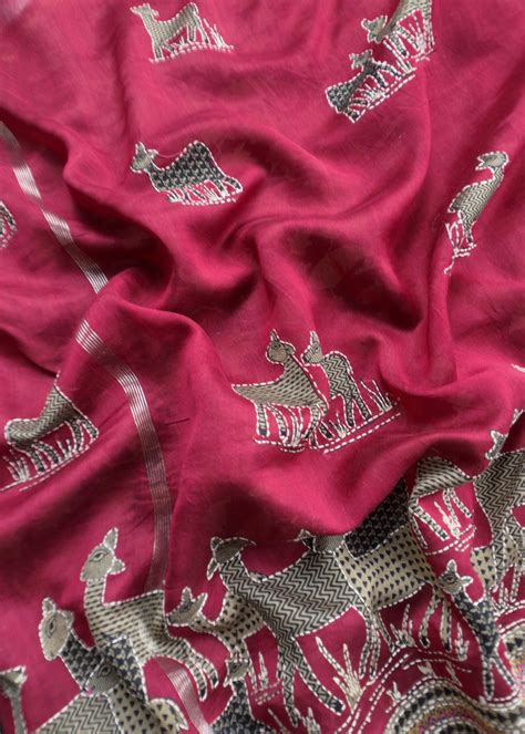 Pure maheshwari suit for women