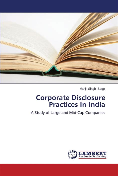 Buy Corporate Disclosure Practices In India Book Online at Low Prices ...