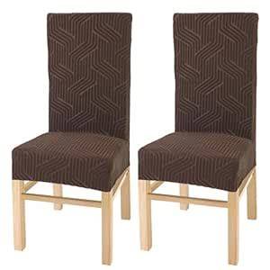 Yellow Weaves Elastic Stretchable Dining Chair Covers, Removable ...