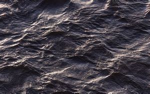 Wallpaper sea, waves, black, surface, water hd, picture, image