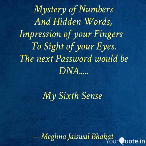 Best biometrics Quotes, Status, Shayari, Poetry & Thoughts | YourQuote