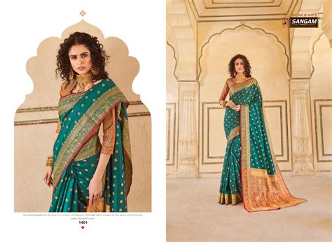 Sangam Presents Morepankh Handloom Silk Sarees