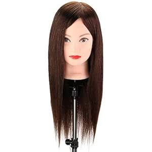 Paradise® Synthetic Hair Dummy For Hair Styling Practice/Mannequin Head ...