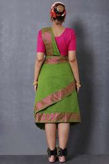 Buy Forest Green Bharatanatyam Dance Practice Saree | Women Pre ...