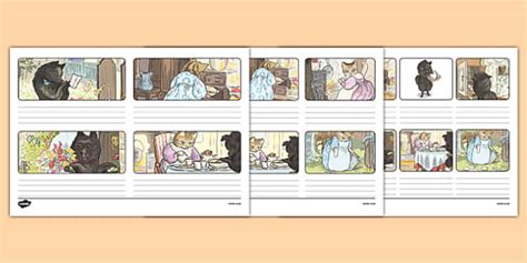 Beatrix Potter - The Tale of the Pie and the Patty-Pan Storyboard Template