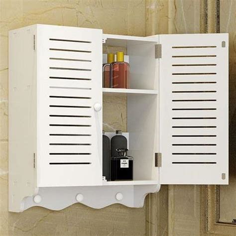 Bathroom WK Wall Mounted PVC Storage Cabinet Furniture For Bathroom By ...