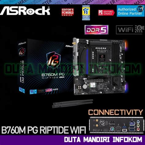 Promo ASRock B760M PG RIPTIDE WIFI - [Socket LGA 1700, Intel B760, DDR5 ...