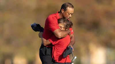 Tiger Woods and son ride birdie blitz to finish second at PNC ...
