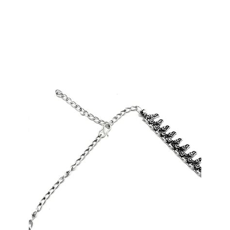 Buy Teejh Dhara Silver Oxidised Jewellery Gift Set Online