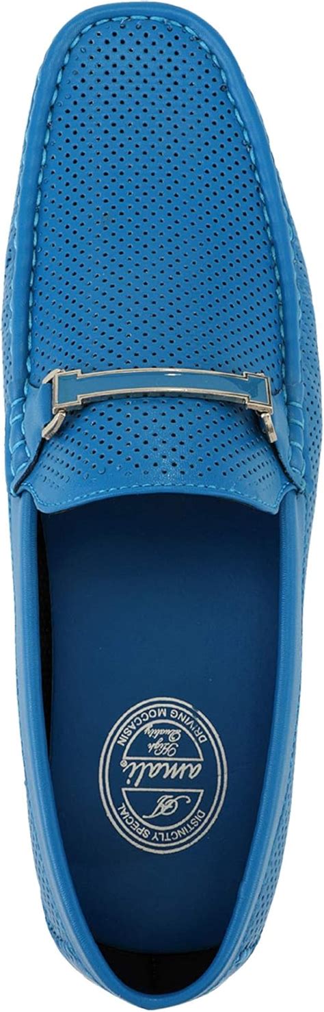 Buy Amali Cola - Driving Moccasins for Men – Mens Slip On Loafers ...