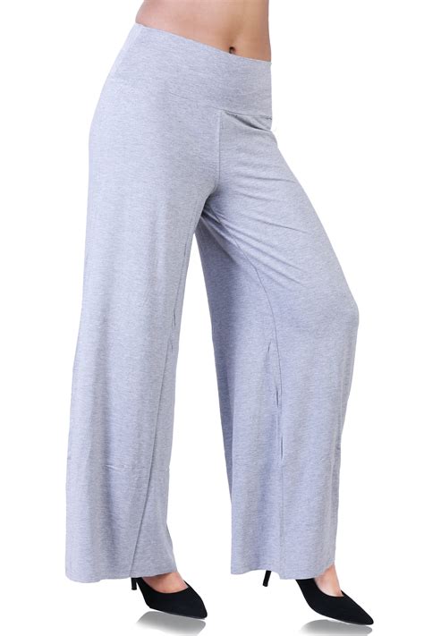 Laasa Sports | Solid High-Waisted Palazzo for Women