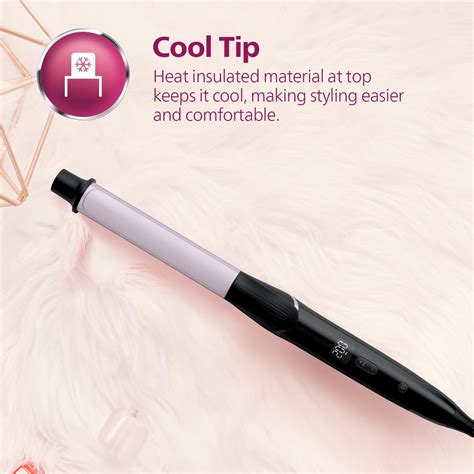 Buy PHILIPS BHB864/00 Hair Curler with 8 Temperature Settings (Ceramic ...