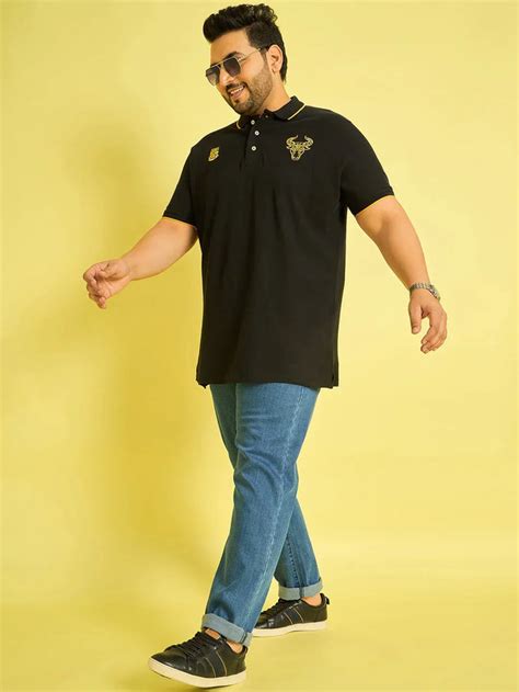 Men Plus Size Jasper Solid Jeans – bigbanana
