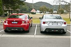 Subaru Brz Toyota 86 by Toyota 86 Vs Subaru Brz Comparison Review Photos 1 Of 18 Subaru Brz Toyota 86