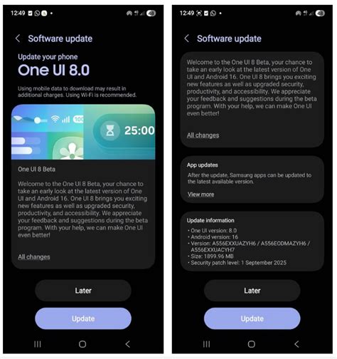 Samsung avvia il programma beta di One UI 8 per Galaxy S23, A55, A54 e A35