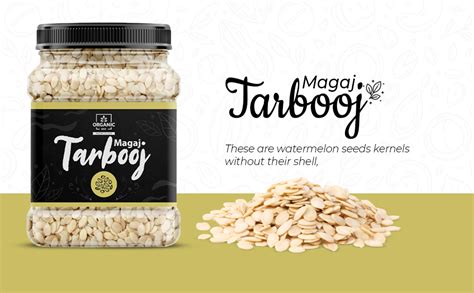 Organic Box - Watermelon seeds kernel (Tarbuj/Tarbooj Magaj) - 1Kg ...