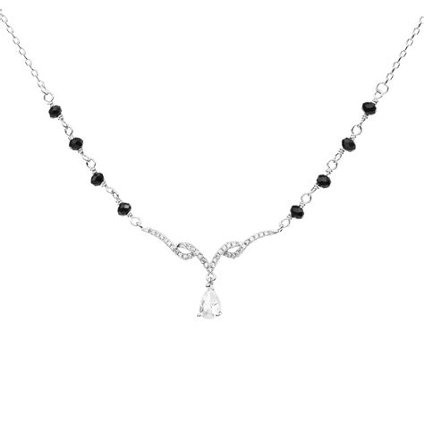 Serene Twist Mangalsutra Necklace - 925 Silver – WHITEVELVET