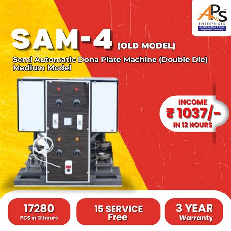 Semi Automatic Dona Making Machine Manufacturer in Ujjain, MP, India