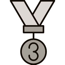 Bronze medal - Free icons
